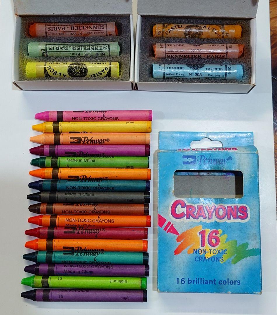 No.268…水彩絵具・クレヨン・パステルセット