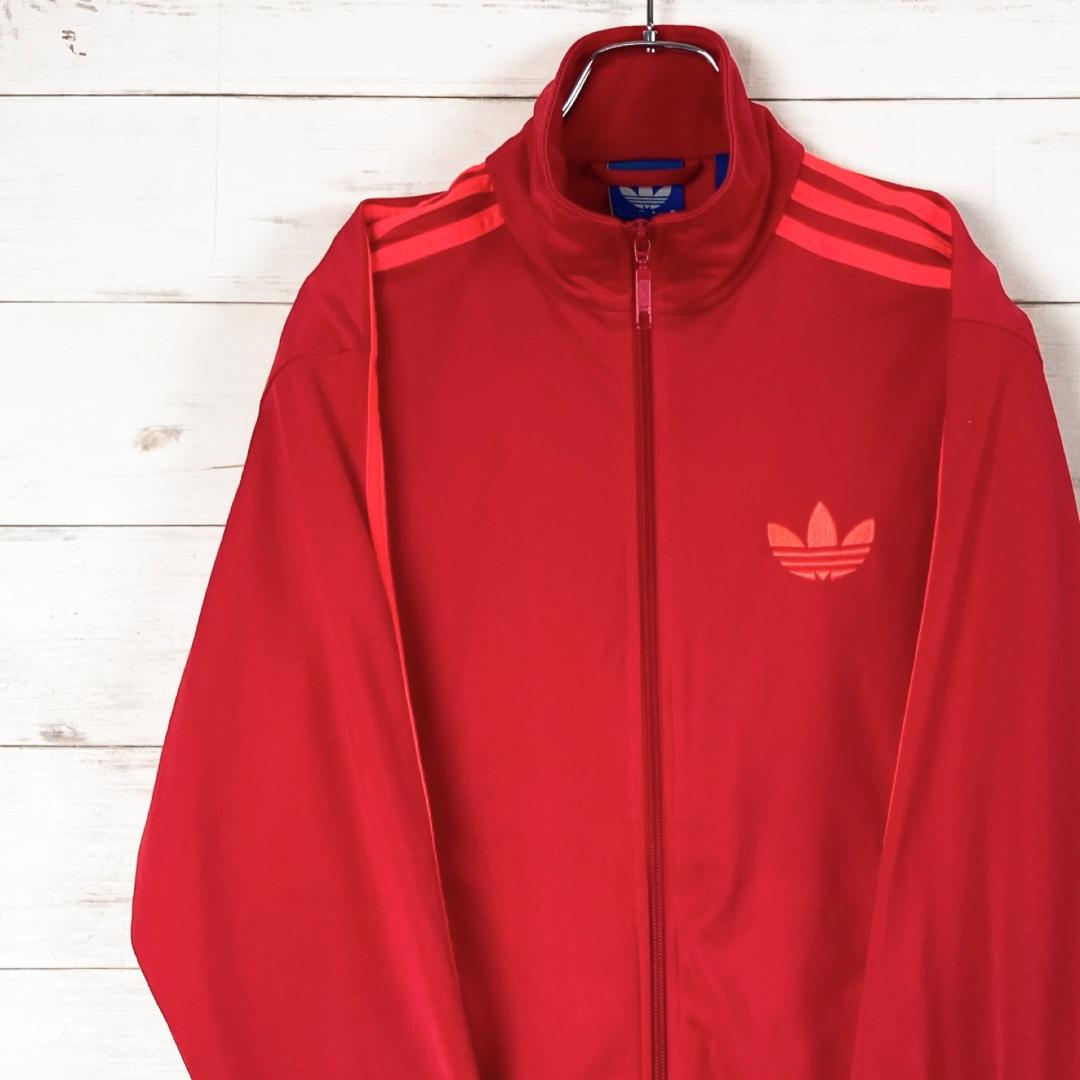 adidas　トラックジャケット　ファイヤーバード　スリーストライプ　090
