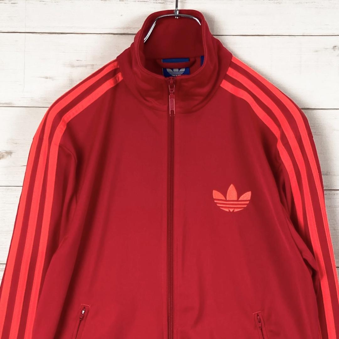 adidas　トラックジャケット　ファイヤーバード　スリーストライプ　090