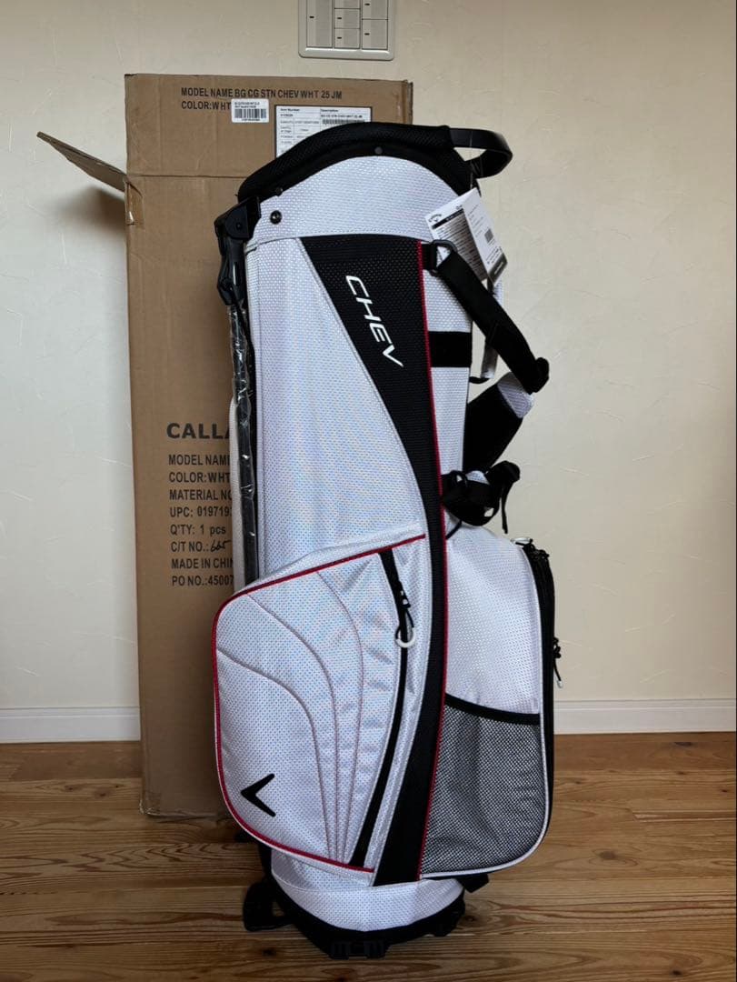 【新品】Callaway Chev Stand 25 JM キャディバッグ