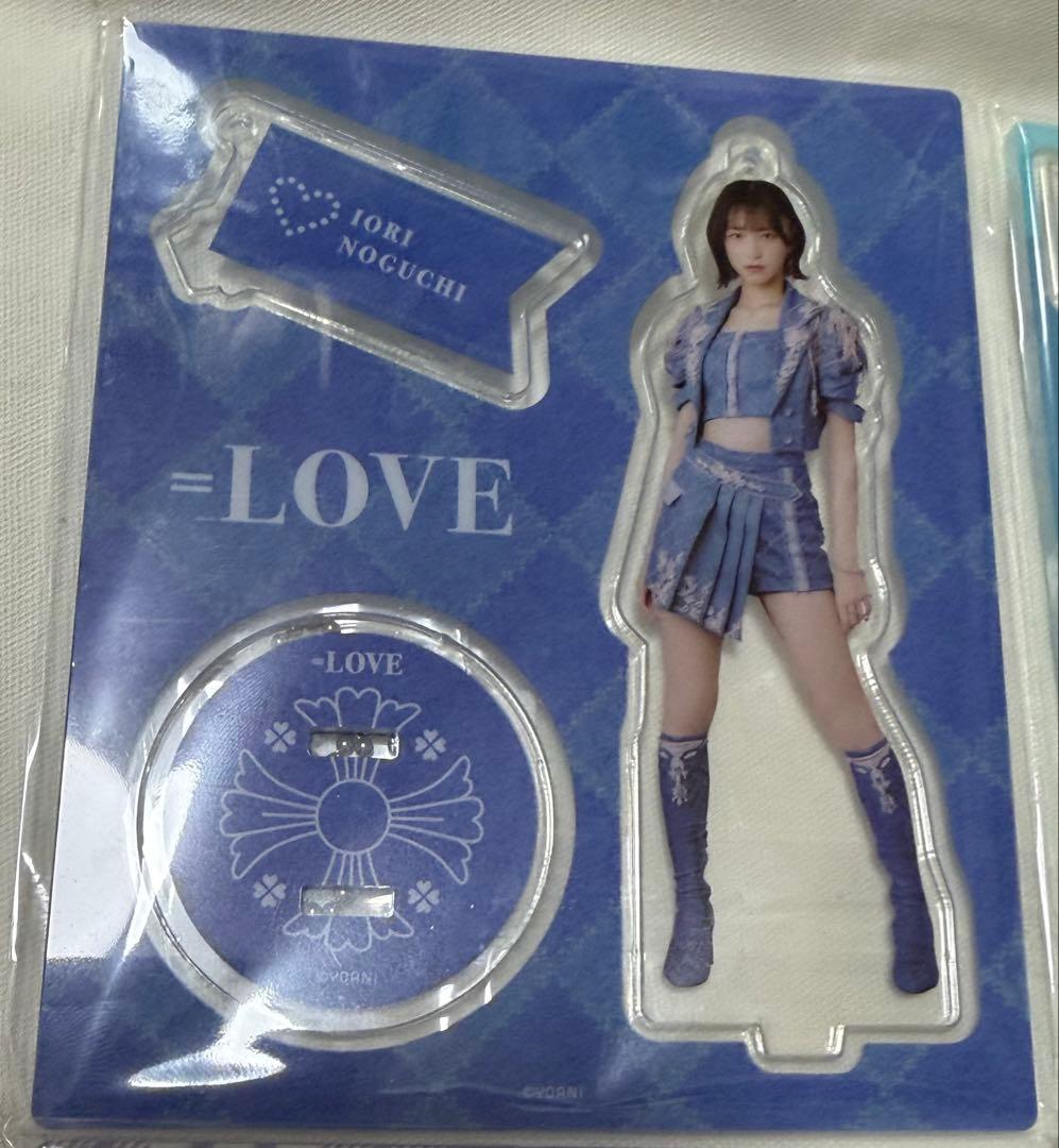 =LOVE イコラブ 野口衣織 アクスタ4つセット