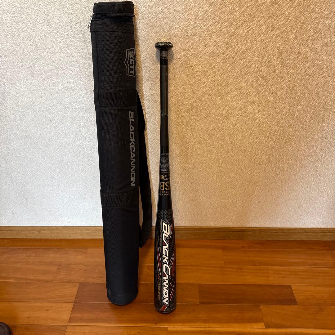 ZETT Black Cannon A-POWER 少年軟式78cm 590g