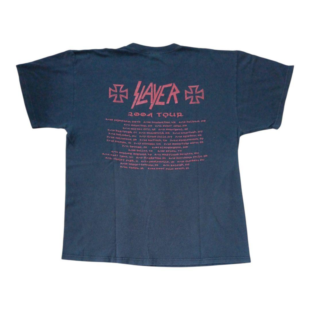 2004年製 スレイヤー slayer ツアー Tシャツ XLサイズ