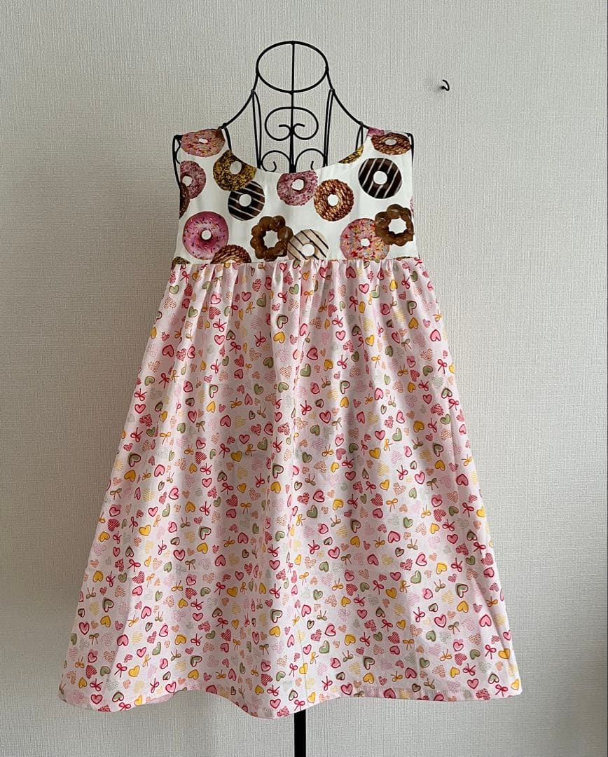 harupan　保育士エプロン　エプロン　ハンドメイド