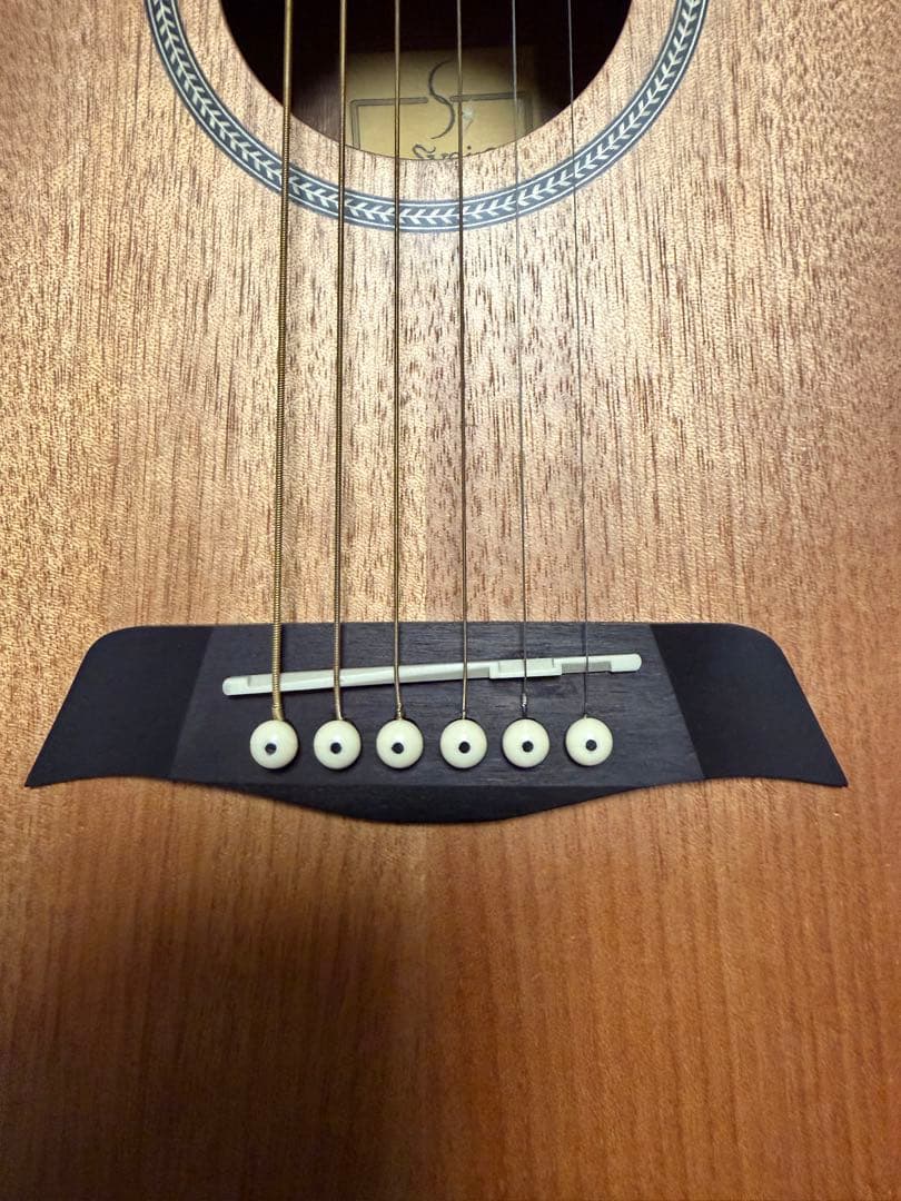 S.yari YM-02/MH アコースティック　ミニギター ケース付き