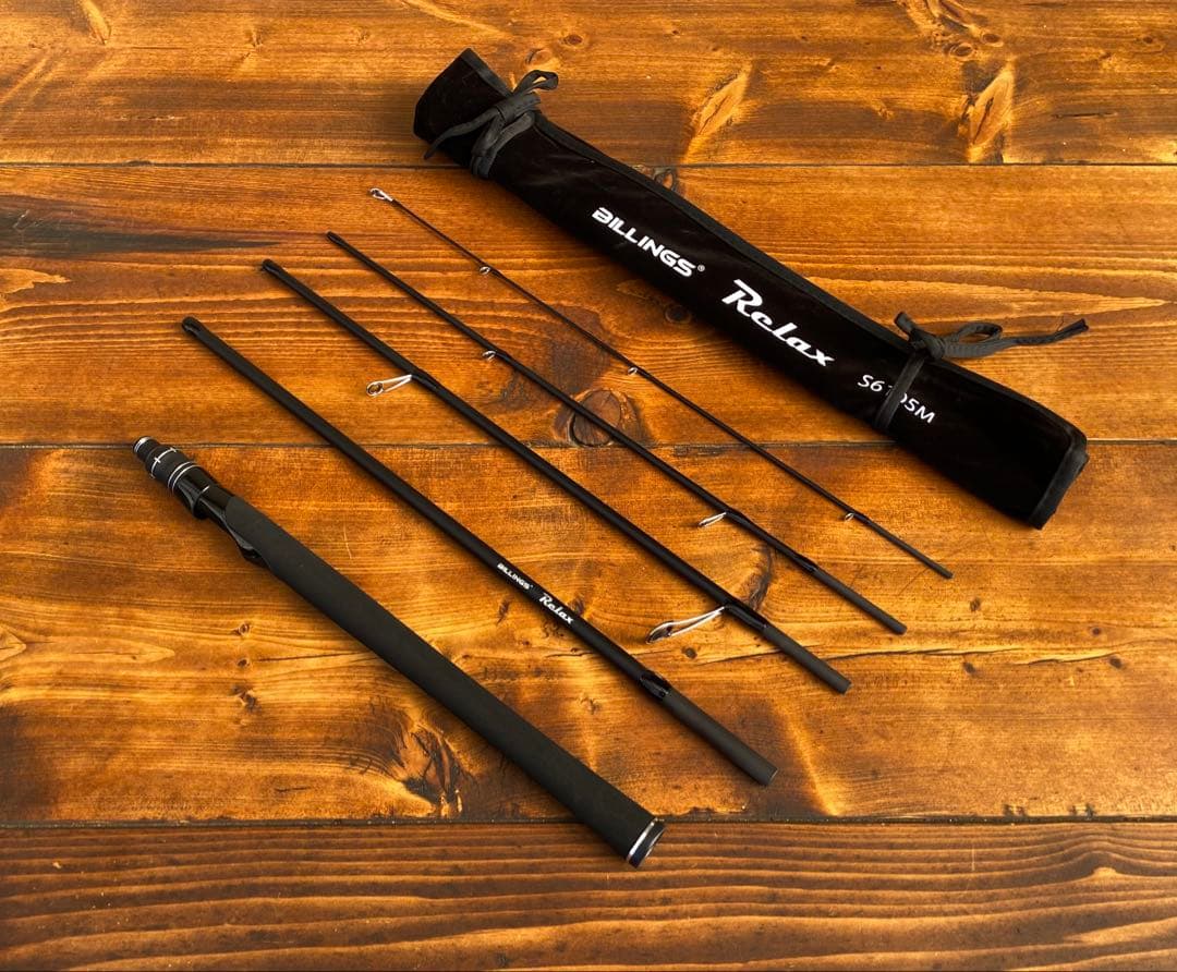 5ピースパックロッド　208cm スピニングロッド　トラベルロッド S6105M