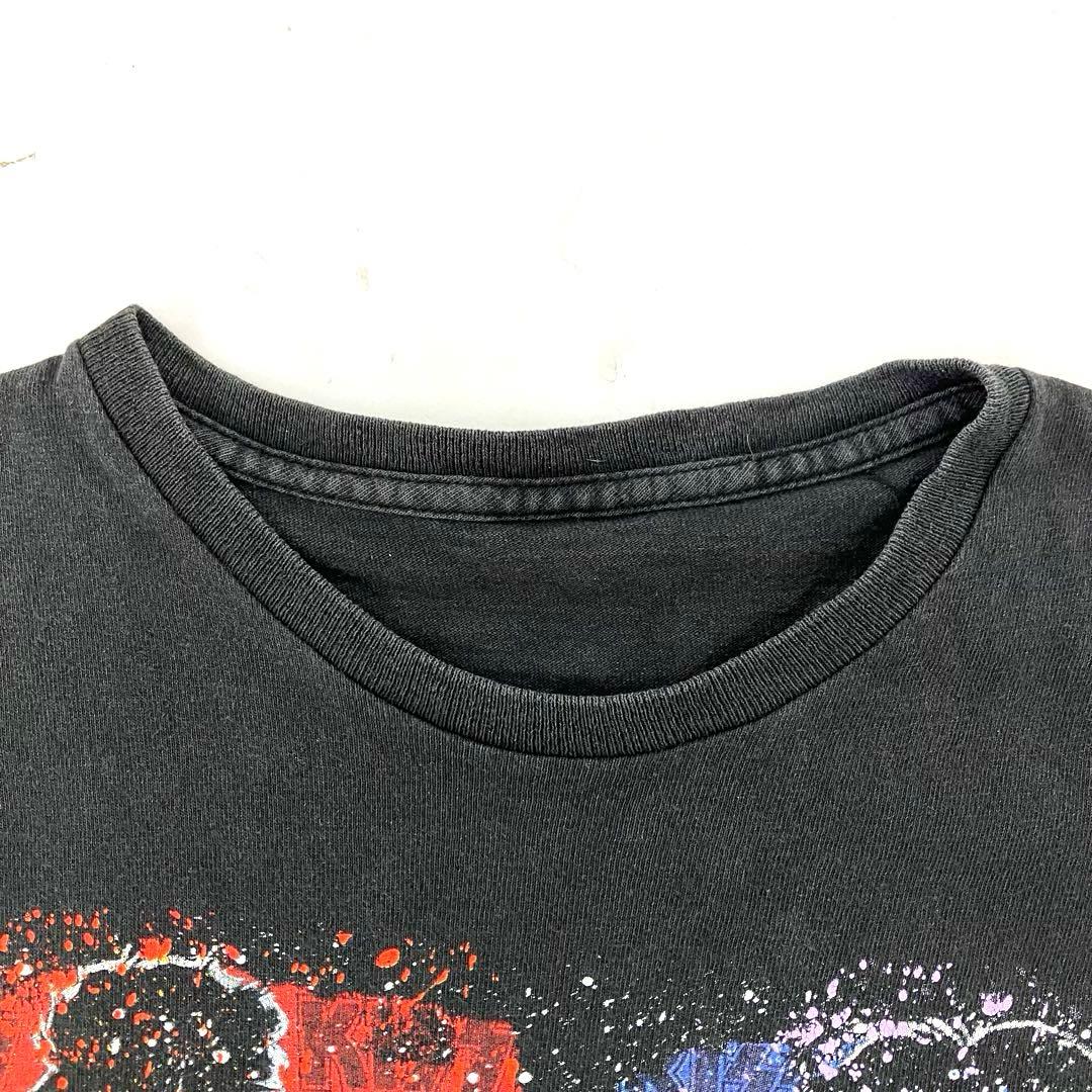 古着☆KISS☆キッス☆Tシャツ☆バンドTシャツ☆バンT☆サイズL相当☆ブラック