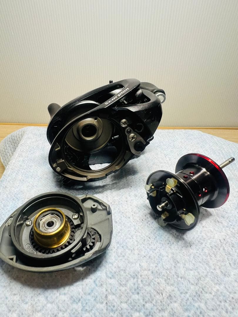 シマノ スコーピオン71XG ベイトリール 左巻き