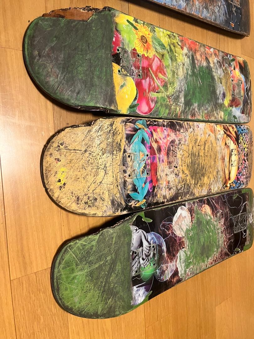 スケートボード　デッキ 5枚　palace EVISEN