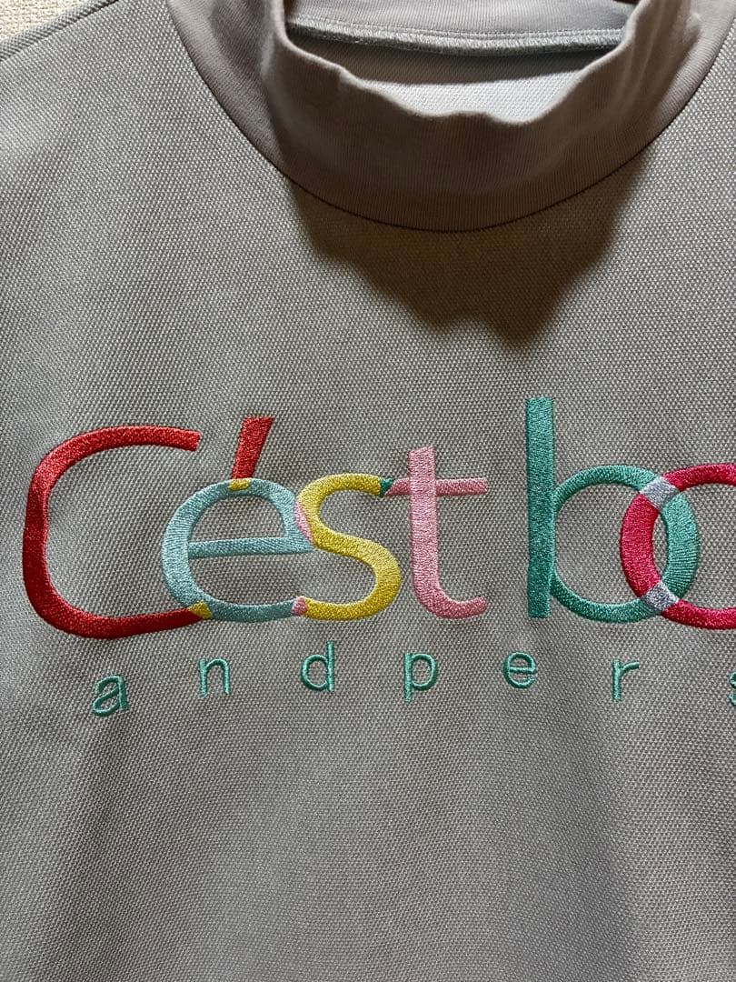 and per se C'est bon 刺繍ロゴ レディースゴルフウエア