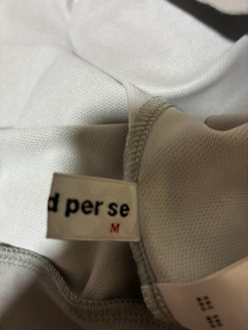 and per se C'est bon 刺繍ロゴ レディースゴルフウエア