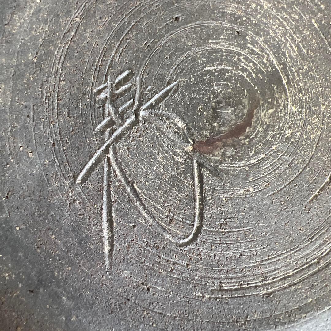 木村展之　月白釣窯六稜壺　共箱　最大幅約35㎝　東Y8-0324②タトオ