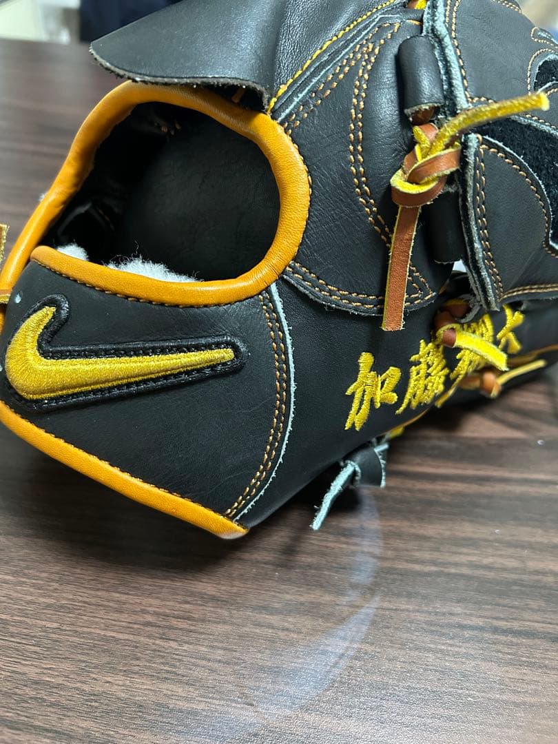 山本由伸風グローブ　NIKEラベルカスタム