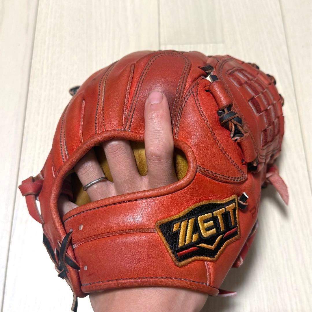 ZETTプロステイタス軟式オーダー内野手グラブ