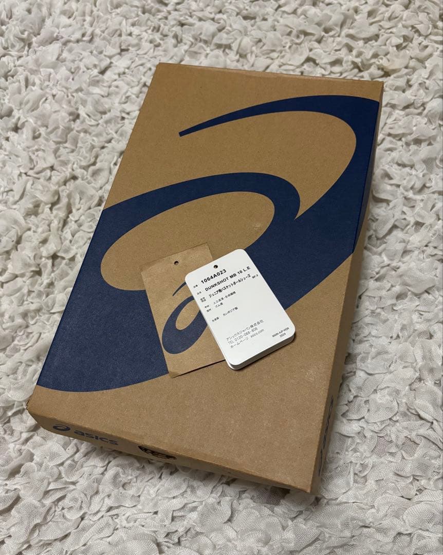 バッシュ　23cm アシックス　ダンクショット