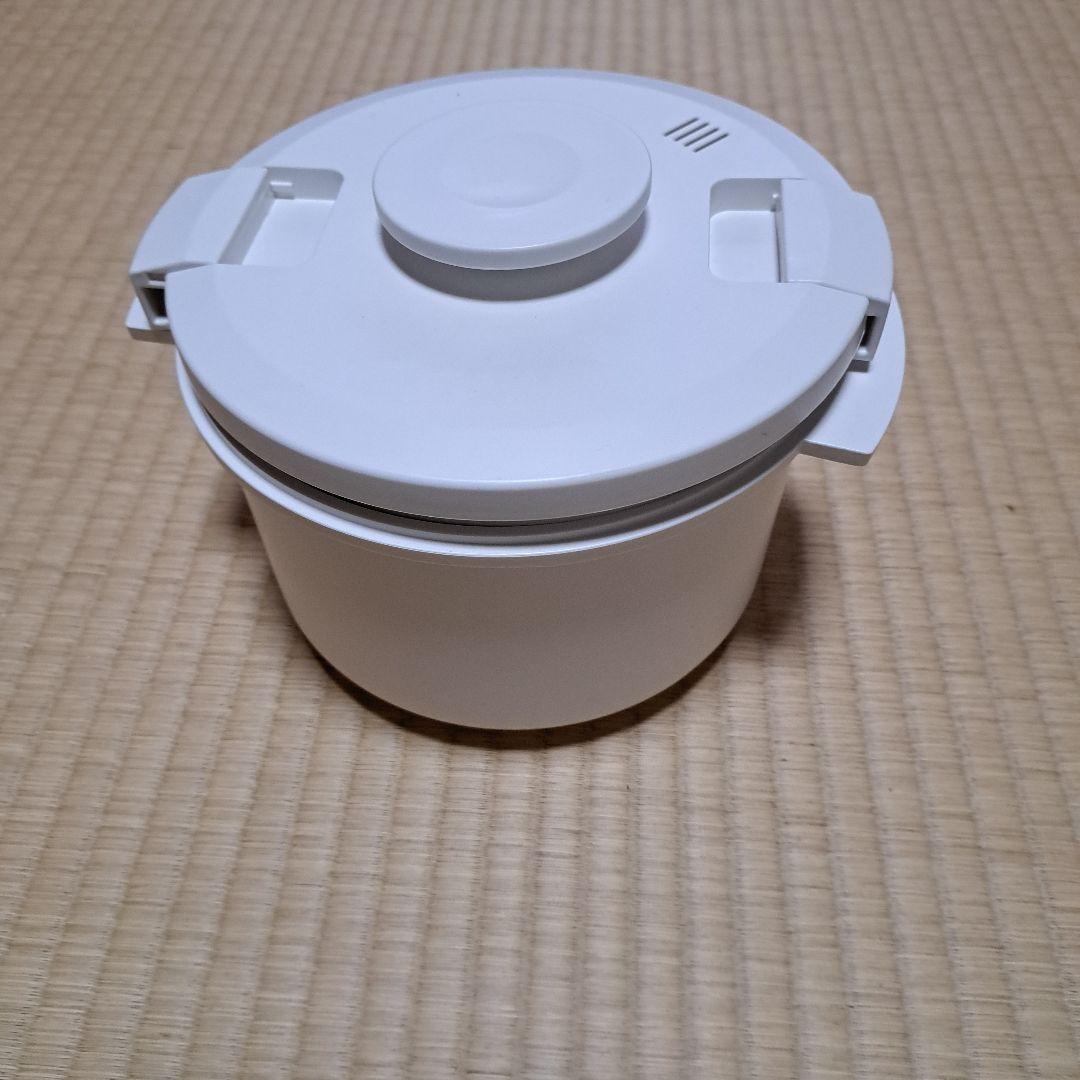 COOK-ZEN 電子レンジ専用調理鍋 ホワイト