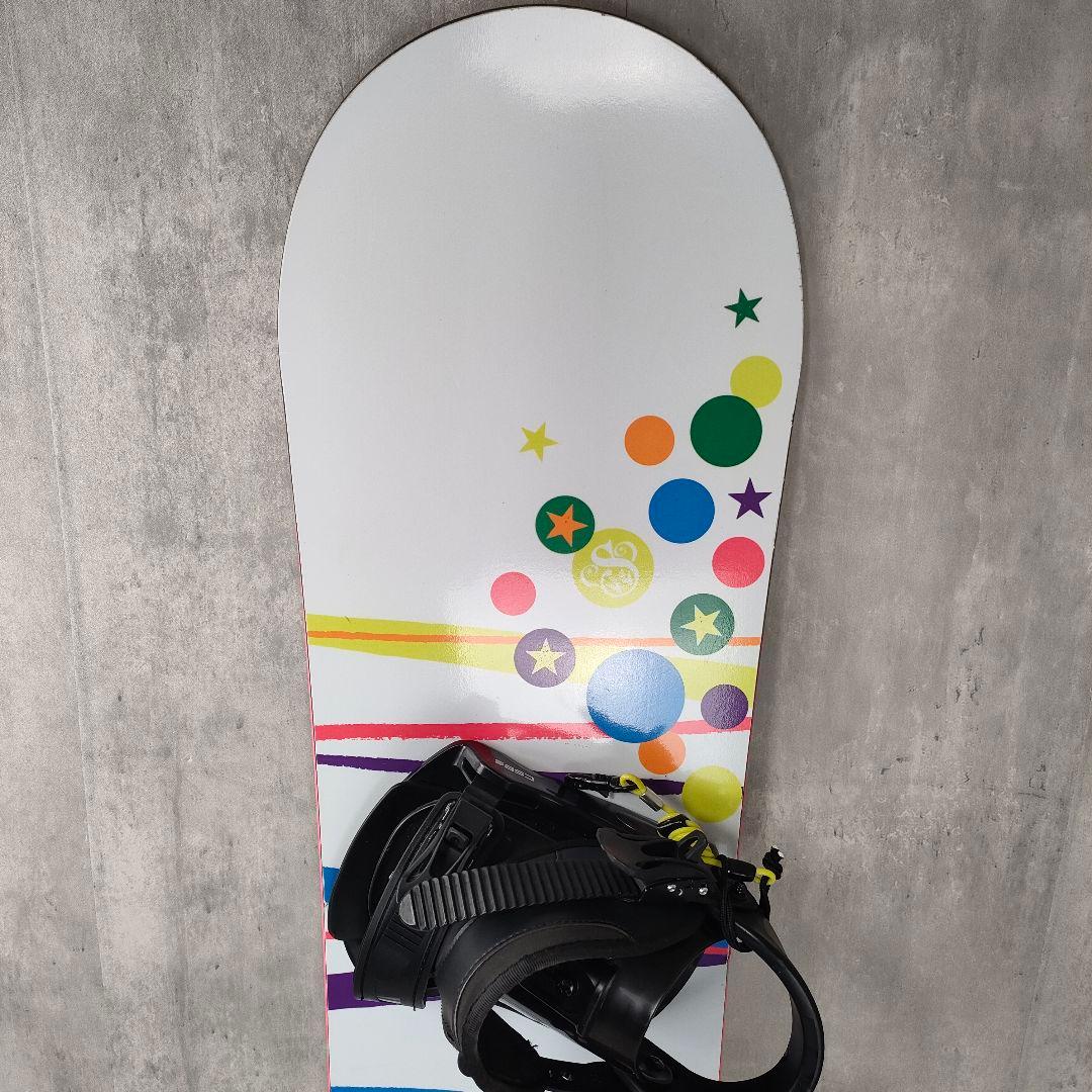 【迅速発送】swivel スノーボード 146cm CSB ビンディング S/M