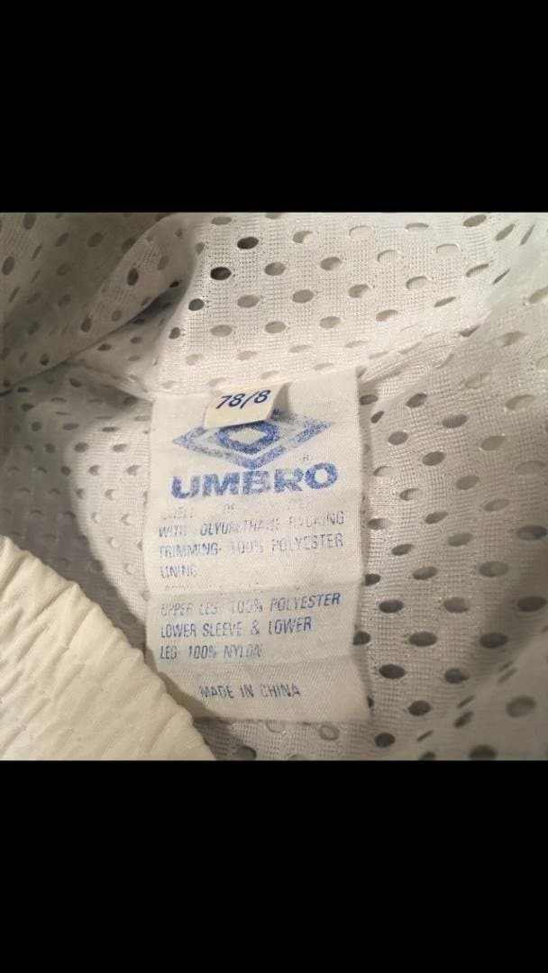 【超貴重】イングランド代表　トラックジャケット　1998年　UMBRO製
