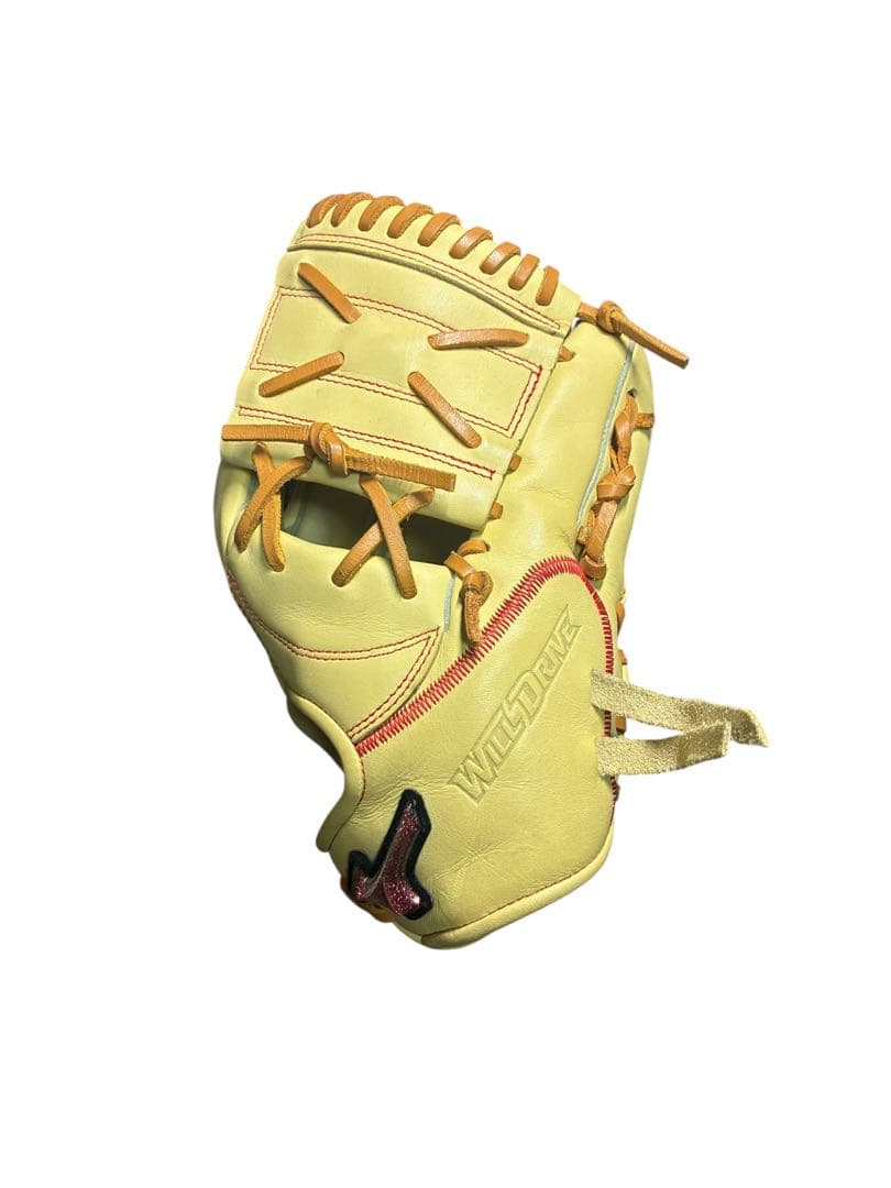 Mizuno Wild Drive 軟式グローブ イエロー