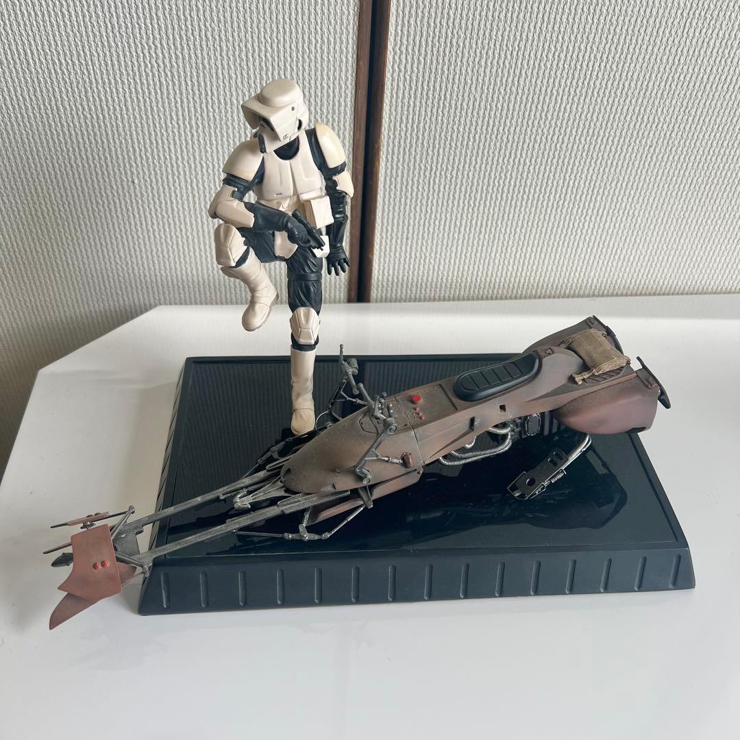 【最終価格】スカウトトルーパー&スピーダーバイク ジェントルジァイアント