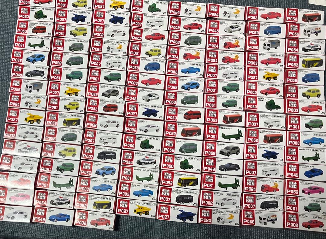 ポケットトミカ115台まとめ売り のりのりタイム