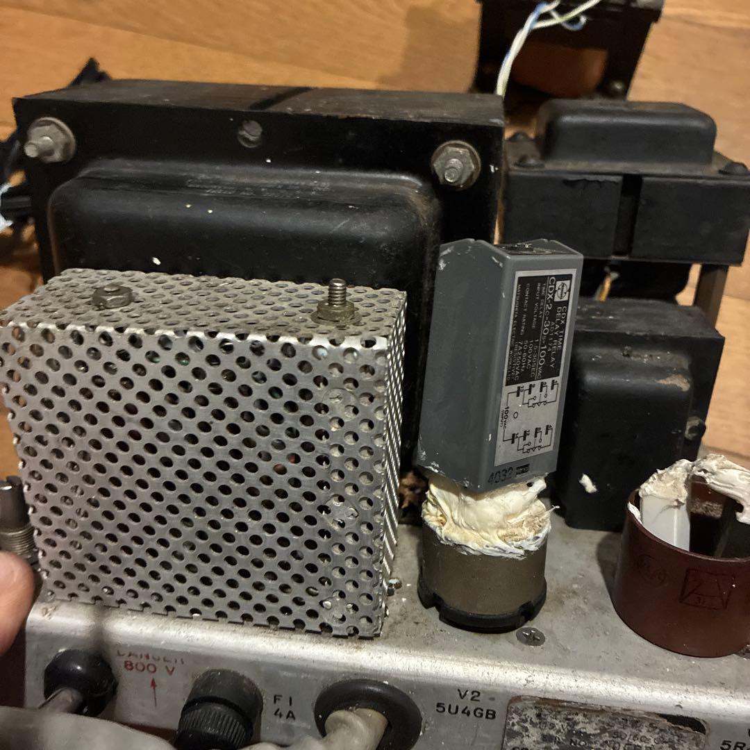 Collins社のヴィンテージなアマチュア無線用電源ユニットスピーカー516F等