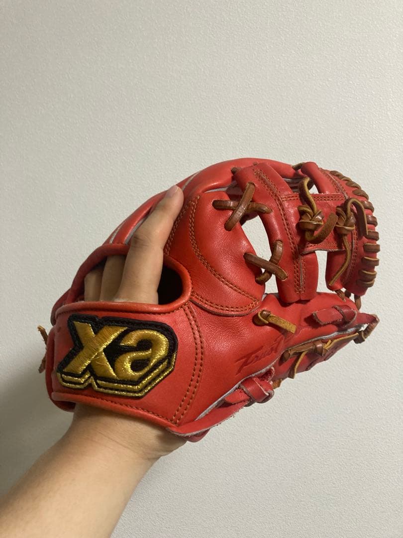 ザナックス　軟式グラブ　内野手用（二塁手用）