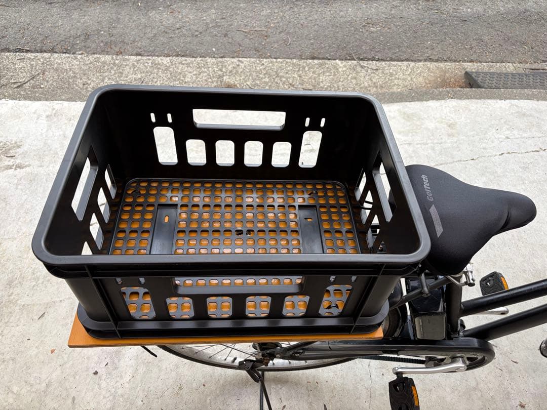 アルベルトe ブリヂストン 電動自転車 27インチ フードデリバリー用備品付き