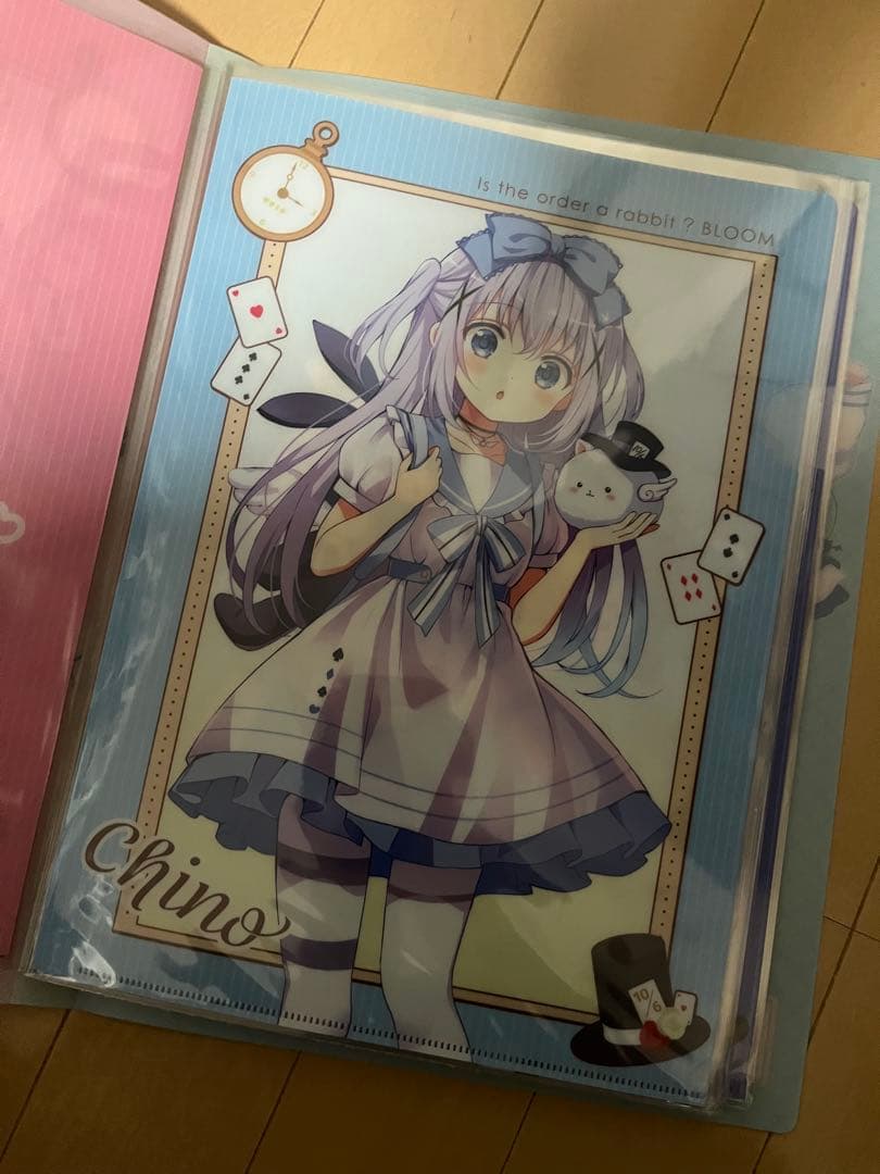ごちうさ クリアファイルホルダー クリアファイル10枚