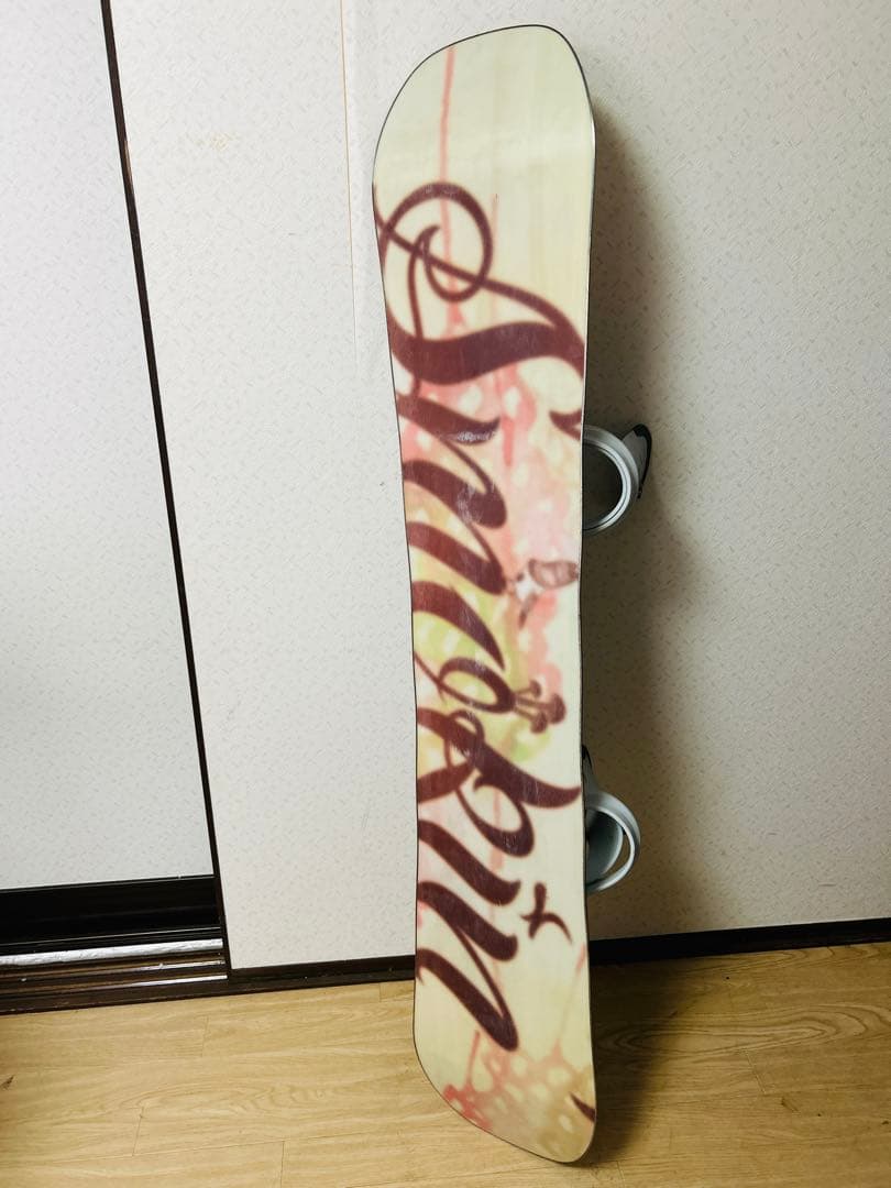 SMOKIN スモーキン スノーボード 板 143cm ビンディング　セット