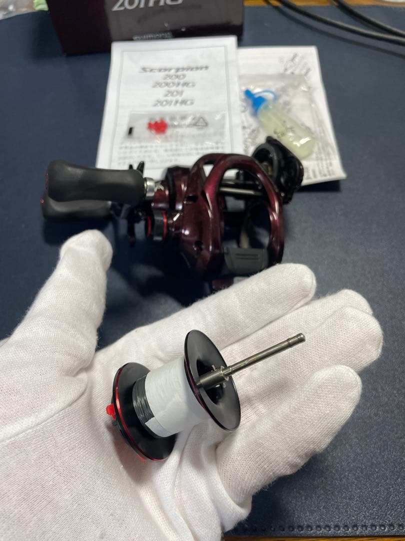 F*i様 SHIMANO シマノScorpion 201HG ベイトリール　【美