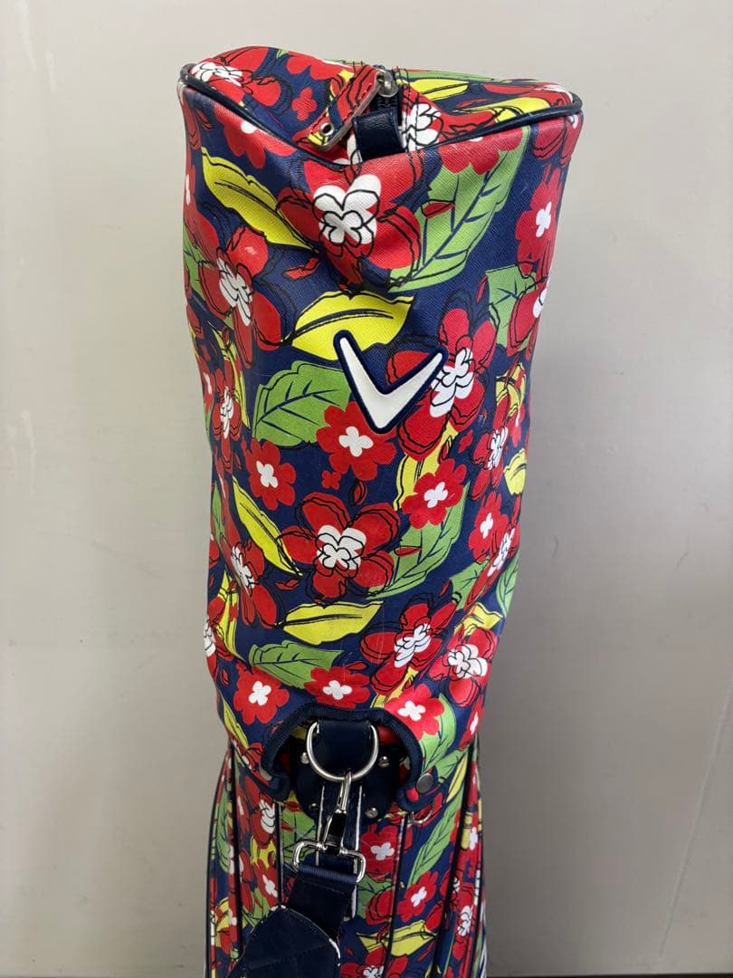 Callaway キャディバッグ 花柄 高級感 デザイン性◎ おしゃれ