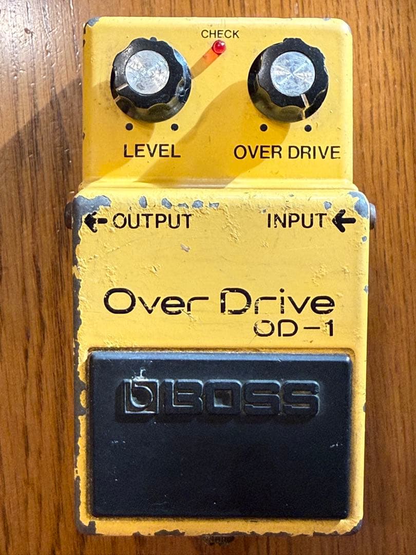 BOSS OD-1 日本製 NEC c4558c s/n 9600