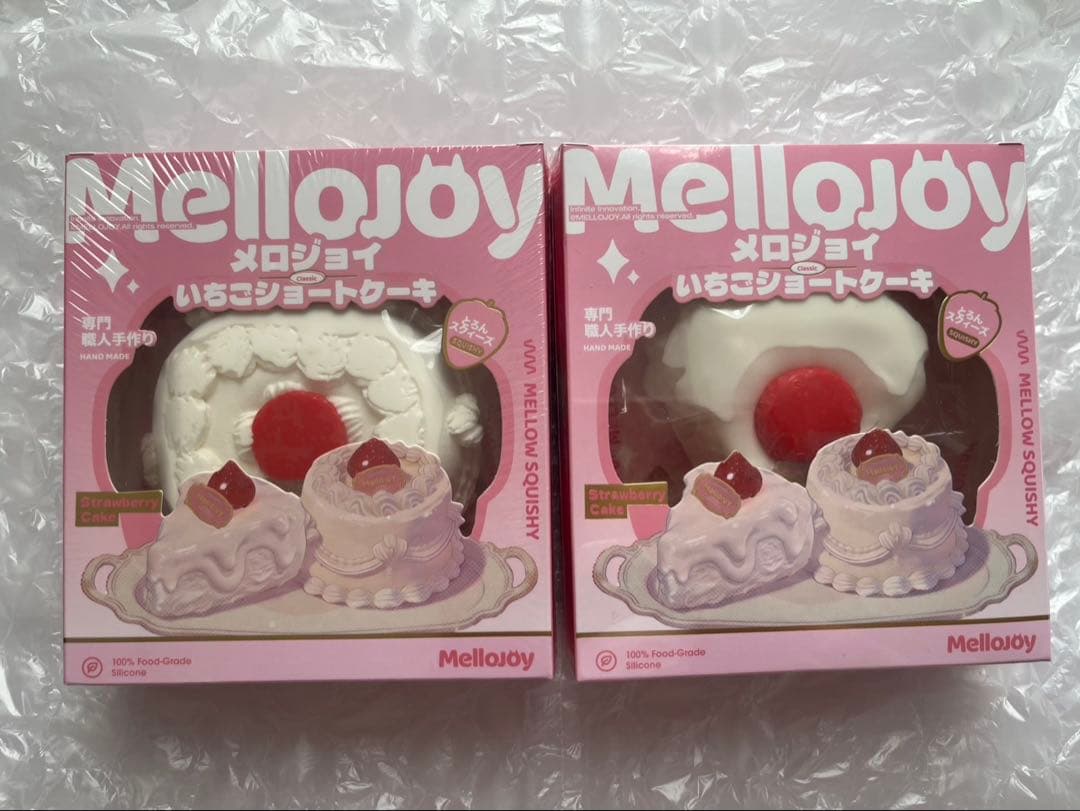 メロジョイ mellojoy ショートケーキ まとめ売り シュリンク付き
