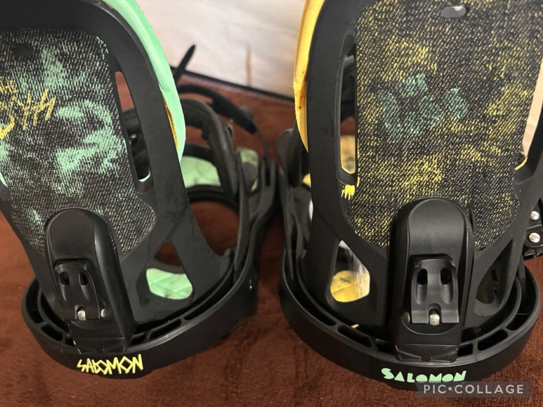 ［美品］スノボ　ビンディング　サロモン