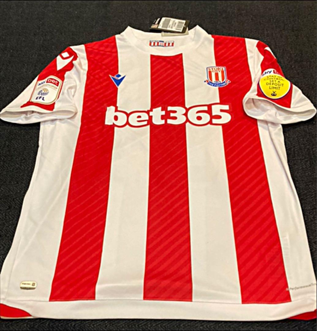 サッカーユニフォーム ストークシティ