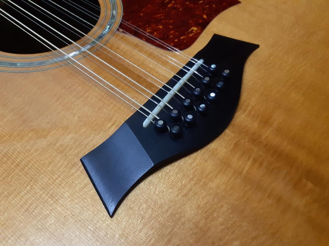貴重 1994年製 TAYLOR 555カスタム 12弦 オール単板 PU付き