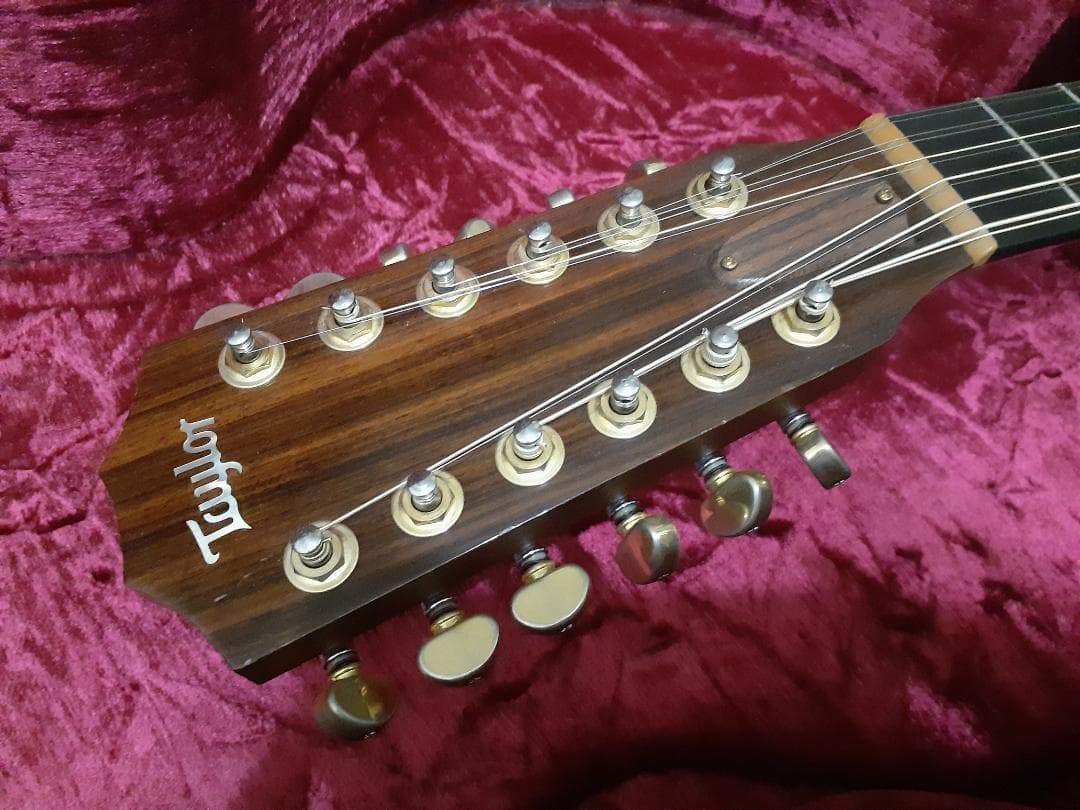 貴重 1994年製 TAYLOR 555カスタム 12弦 オール単板 PU付き