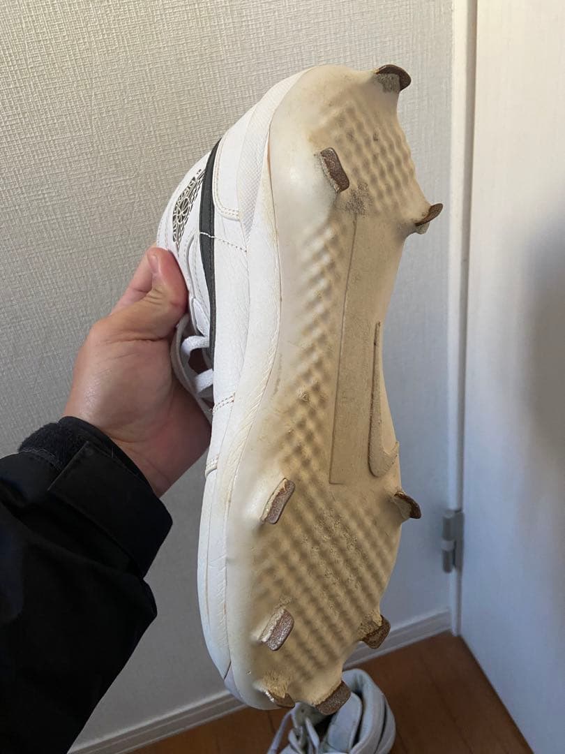 Nike Air Jordan 野球 スパイク ホワイト26cm