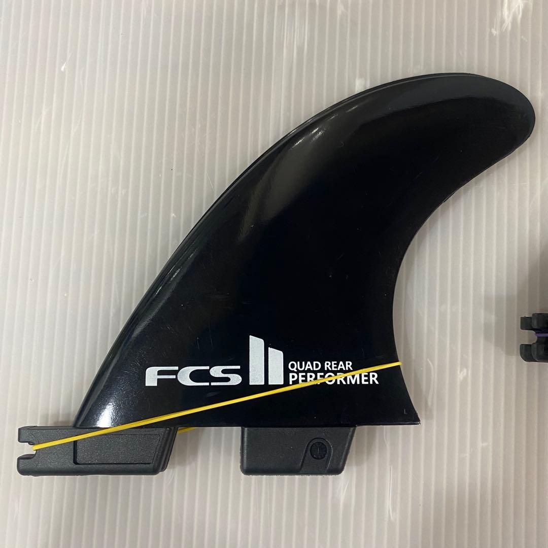 【新品未使用品】FCS II サーフボード フィン 7本セット 黒 ブラック