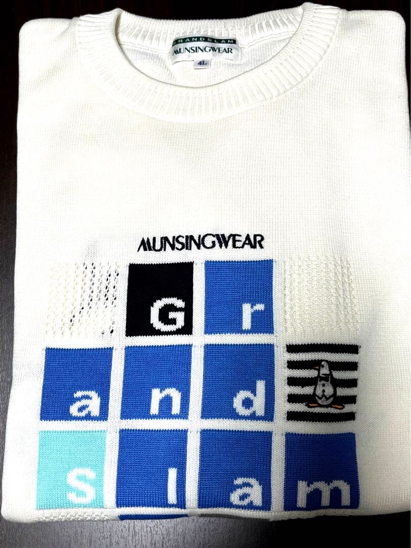 MUNSINGWEAR グランドスラム セーター 4L ホワイト