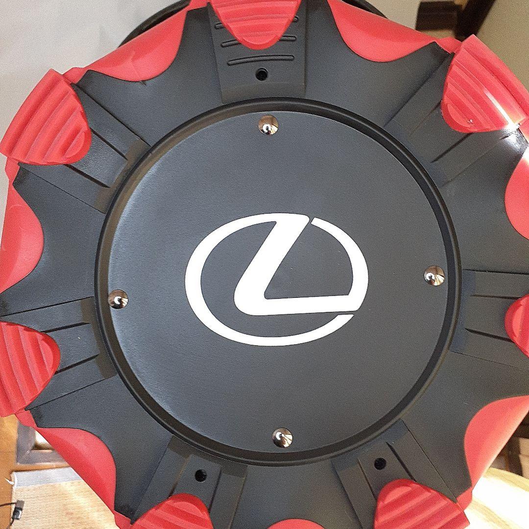 まさとLEXUSキャディーバック希少品赤と黒のエナメル仕様新品同様付属品付