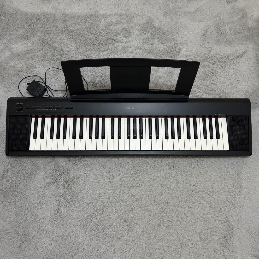 YAMAHA Piaggero NP-12 ブラック 61鍵 電子 キーボード