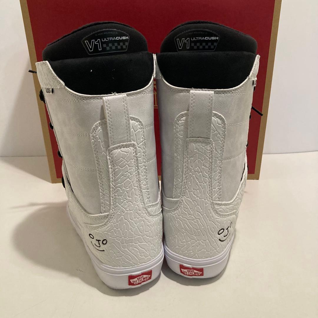 新品 25-26 バンズ ブーツ ハイスタンダード 26.0 ホワイト VANS