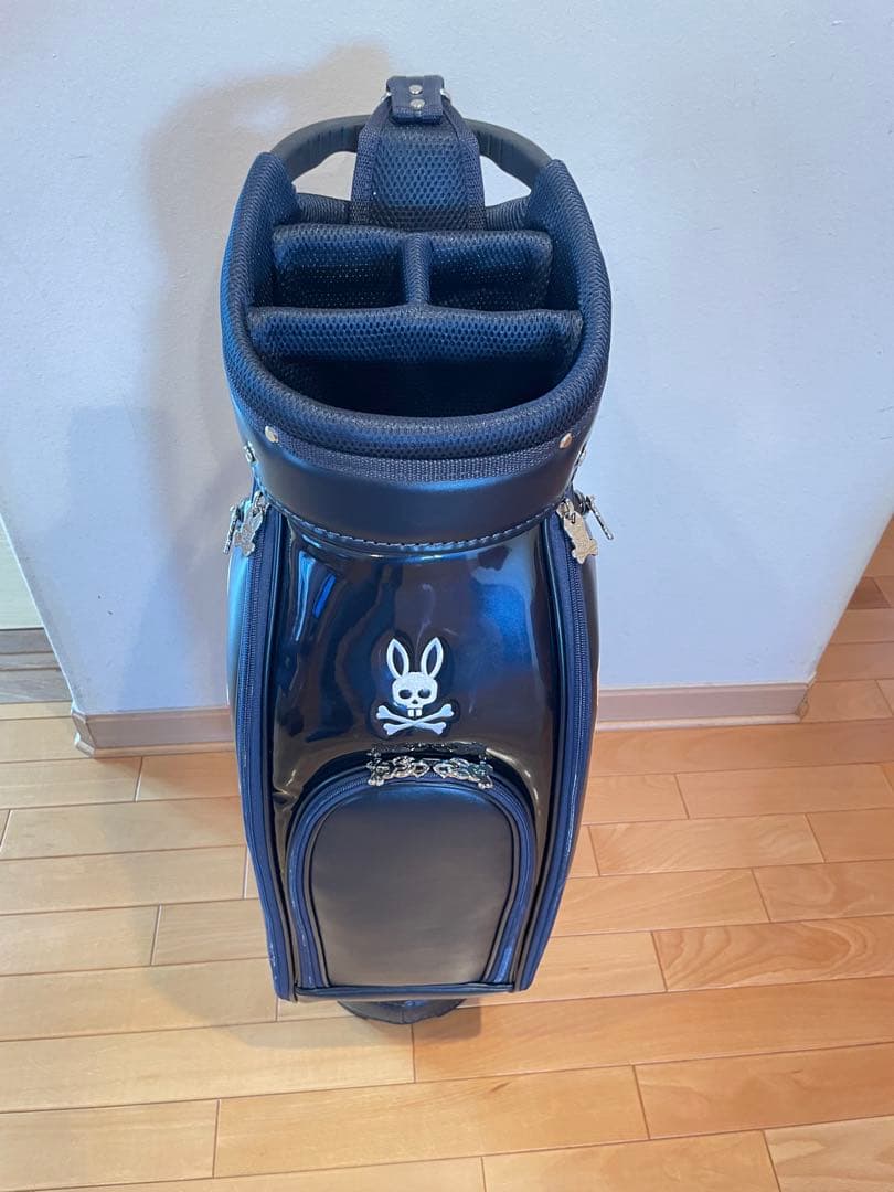 新品未使用 サイコバニー キャディバッグ 合皮