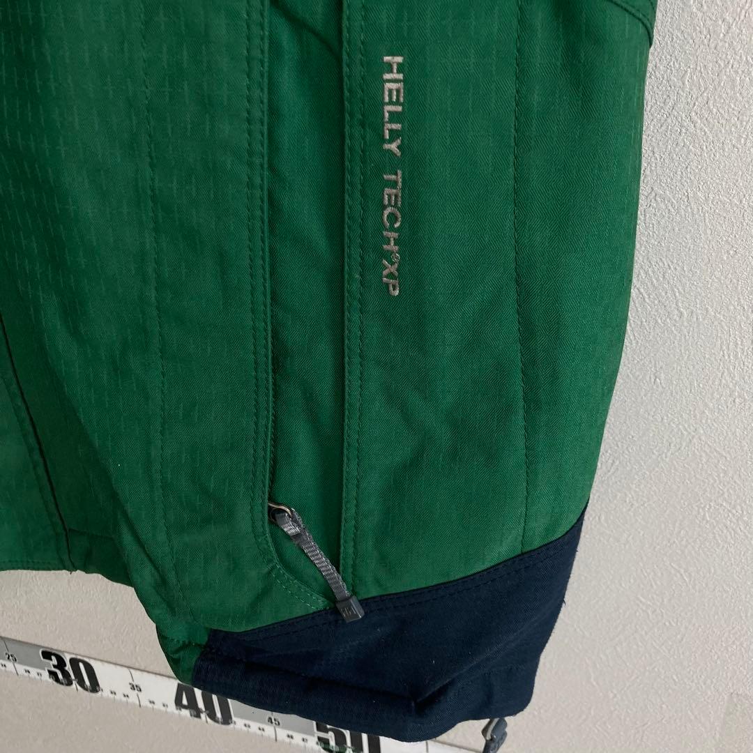 HELLY HANSEN ヘリーハンセン スキースノボーウェアー L 緑 雪山