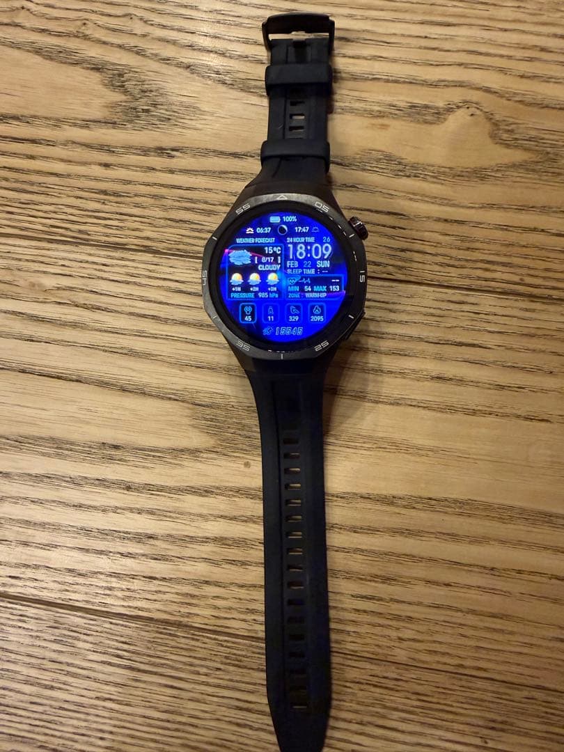 HUAWEI WATCH GT 5 Pro ブラック GPSナビ