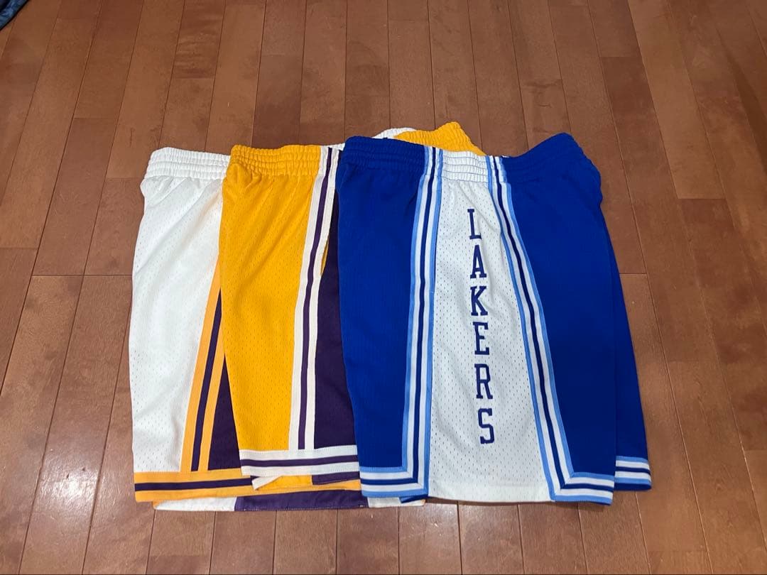 ウェア nba mitchell&ness LosAngeles lakers