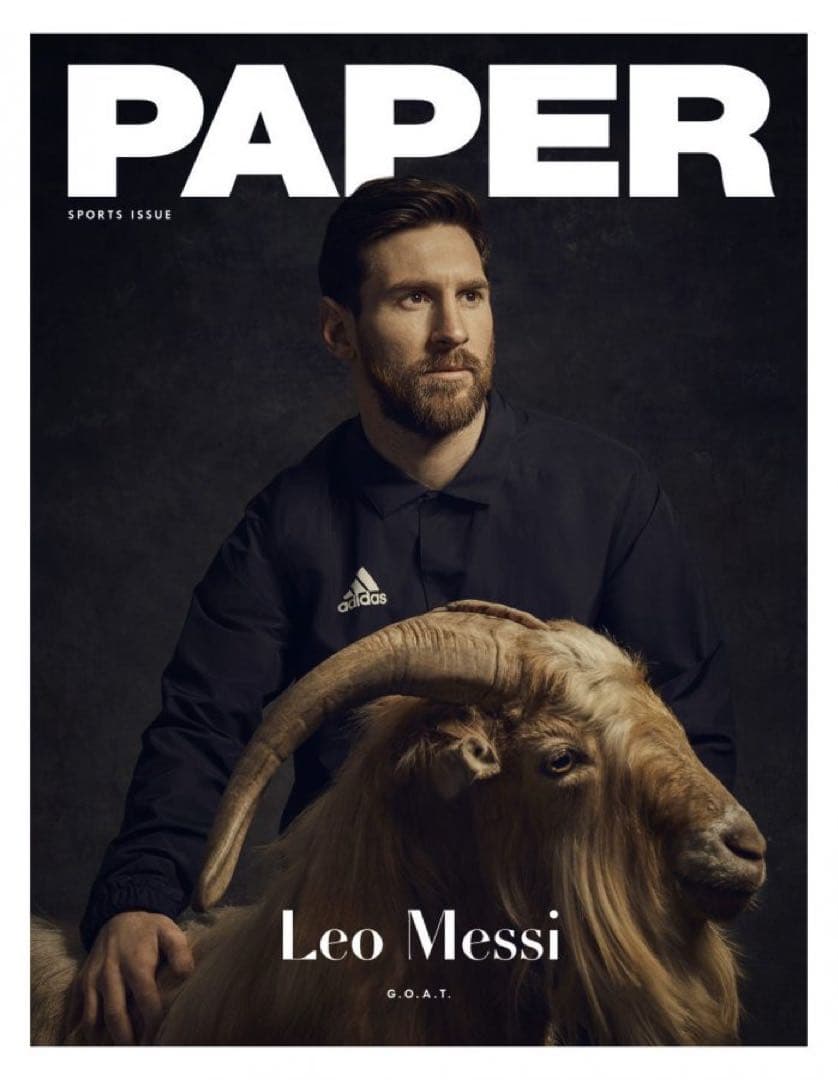 【レア】アルゼンチン代表リオネル・メッシ「GOAT 」Tシャツ (adidas)
