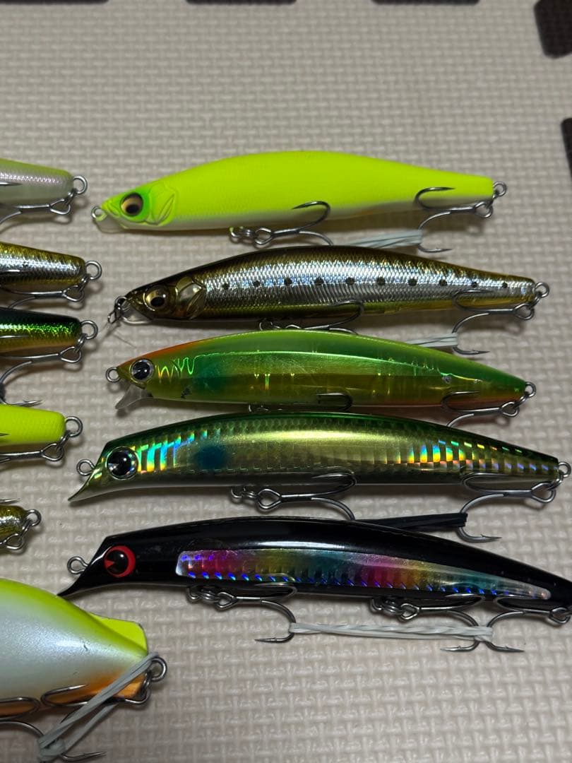 シーバスルアーセット　釣り引退セット　カゲロウ　ルアーセット